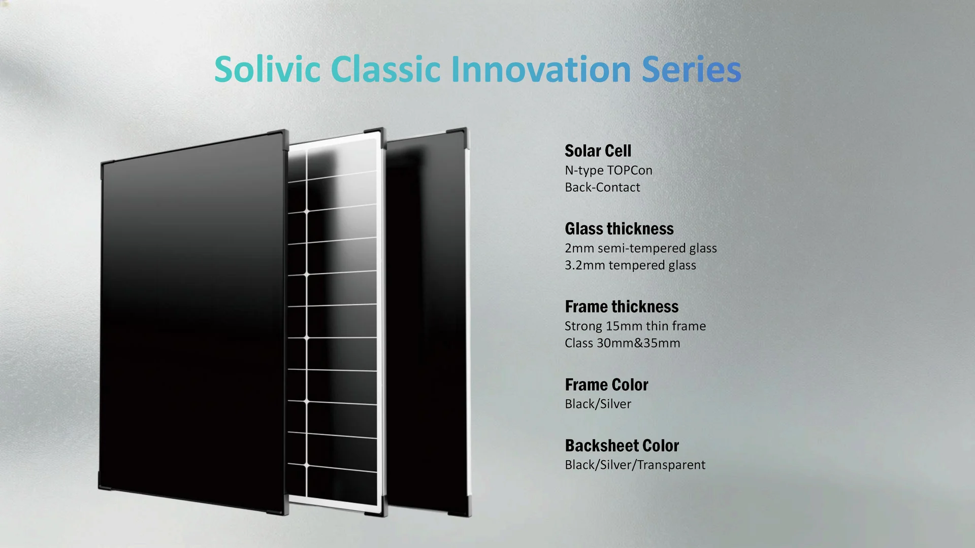 Solivic Classic Innovation Series